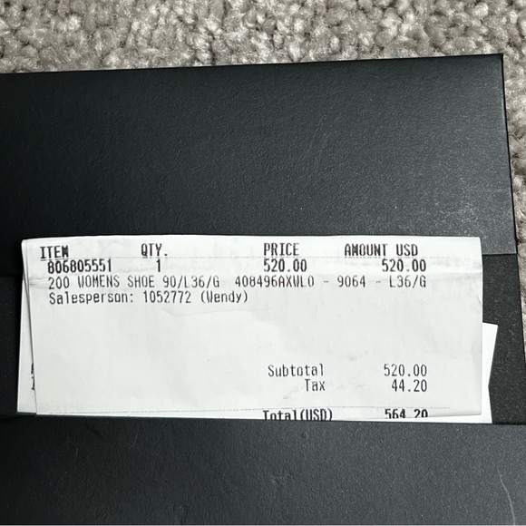 GUCCI monogram trainer sneakers white EU 36 1/2 - Picture 8 of 8